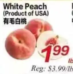 Superking Supermarket White Peach offer