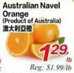 Superking Supermarket Australian Navel Orange offer