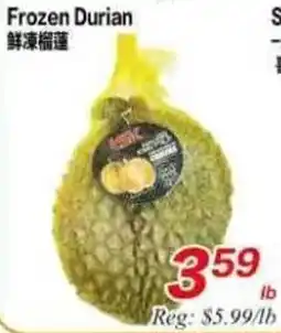Superking Supermarket Frozen Durian offer