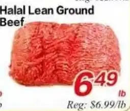 Superking Supermarket Halal Lean Ground Beef offer