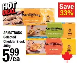 Arz Fine Foods Armstrong Selected Cheddar Block offer