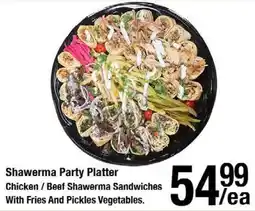 Arz Fine Foods Shawarma Party Platter offer