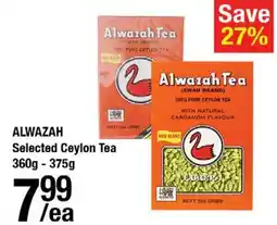 Arz Fine Foods Alwazah Selected Ceylon Tea offer