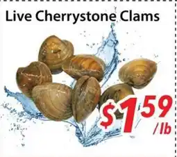 Bestco Food Mart Live Cherrystone Clams offer