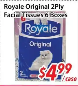 Bestco Food Mart Royale Original 2Ply Facial Tissues 6 Boxes offer