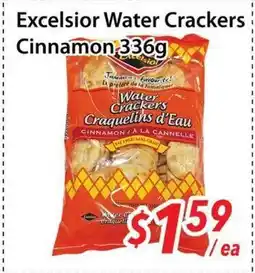 Bestco Food Mart Excelsior Water Crackers Cinnamon offer