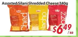 Bestco Food Mart Assorted Silani Shredded Cheese offer