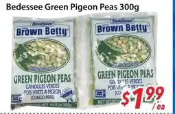 Bestco Food Mart Bedessee Green Pigeon Peas offer