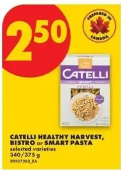 No Frills Catelli healthy harvest, bistro or smart pasta offer