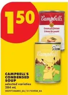 No Frills Campbell's condensed soup offer