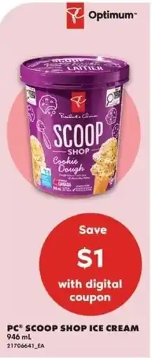No Frills PC scoop shop ice cream offer