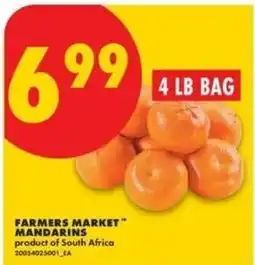 No Frills Farmers Market mandarins offer