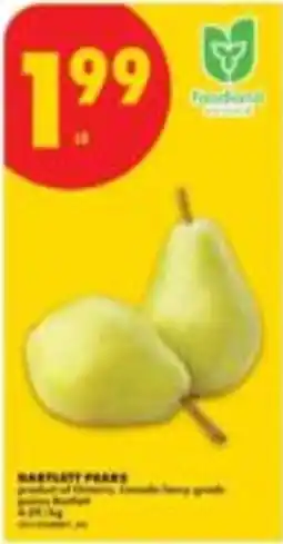 No Frills Hartley pears offer