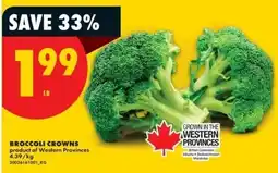 No Frills Broccoli Crowns offer