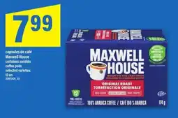 Maxi maxwell house coffee pods selected varieties offer