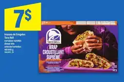 Maxi Taco Bell wrap croustillant suprême offer