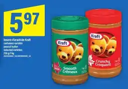 Maxi Kraft peanut butter selected varieties offer