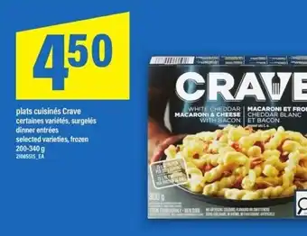 Maxi Crave macaroni & cheese with bacon offer