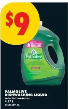 No Frills Palmolive dishwashing liquid offer