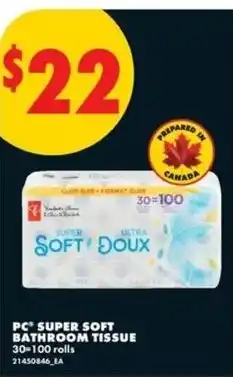 No Frills PC super soft bathroom tissue offer
