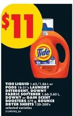 No Frills Tide liquid laundry detergent offer
