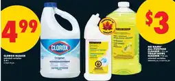 No Frills Clorox bleach offer