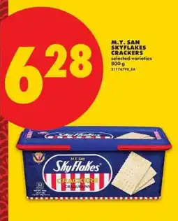 No Frills M.Y. San Skyflakes Crackers offer