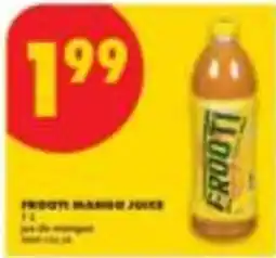 No Frills Frooti mango juice offer
