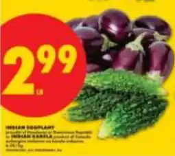 No Frills Indian eggplant offer