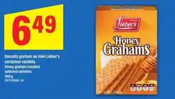 Maxi Lieber's honey graham crackers offer