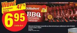 Maxi StHubert BBQ pork back ribs offer