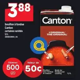 Maxi Canton bouillon à fondue offer
