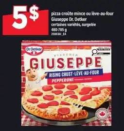 Maxi Dr Oetker giuseppe rising crust lève-au-four pepperoni offer