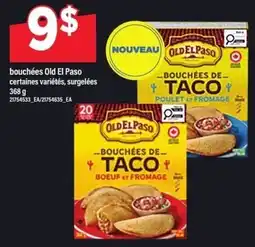 Maxi Old El Paso bouchees de taco offer