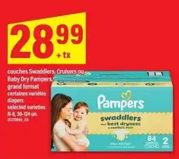 Maxi Pampers swaddlers offer