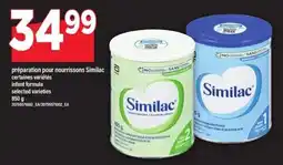 Maxi Similac infant formula selected varieties offer