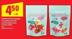 Maxi Amara organic smoothie melts offer