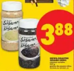 No Frills Sesame roasted sesame seeds offer