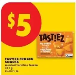 No Frills Tastiez frozen snacks offer