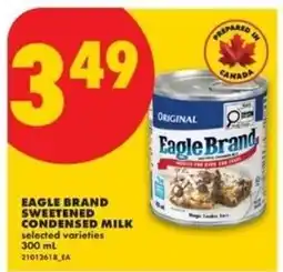 No Frills eagle brand sweetened condensed milk offer