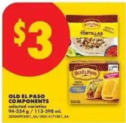 No Frills Old El Paso components offer