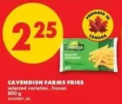 No Frills Cavendish Farms Fries offer