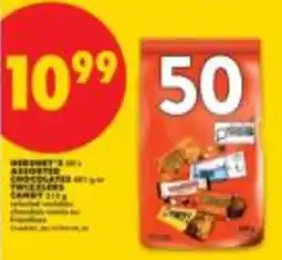 No Frills Hershey's assorted chocolates offer