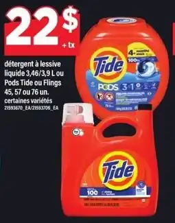 Maxi Tide detergent offer