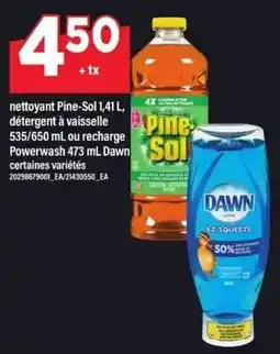 Maxi Pine-Sol détergent à vaisselle offer