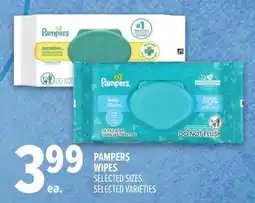 Metro Pampers wipes offer