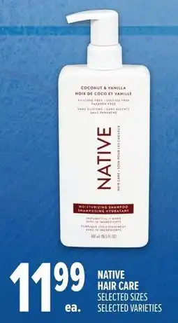 Metro Native hair care offer