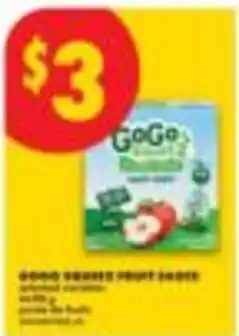 No Frills GoGo greek yogurt offer