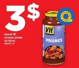 Maxi sauces vh certaines variétés offer