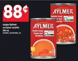 Maxi Aylmer tomato soup offer